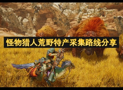 怪物獵人荒野特產(chǎn)采集路線分享 怪物獵人荒野特產(chǎn)采集路線攻略